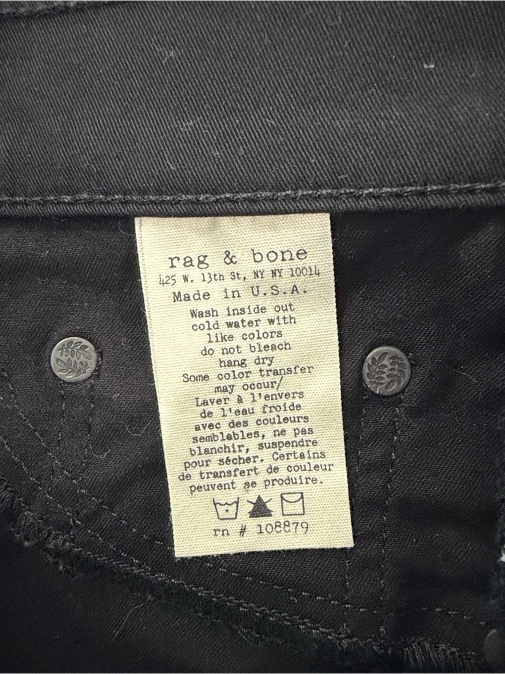 rag & bone sleek slim